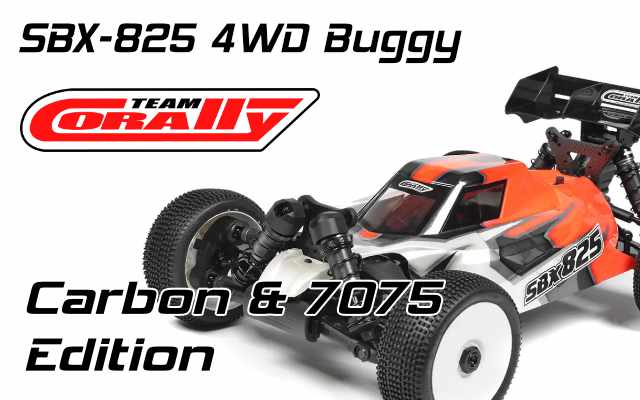 Team Corally SBX 825 Wettbewerbsbuggy 1:8