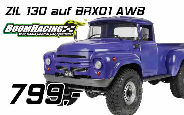 BoomRacing ZIL130 auf BRX01 AWB Chassis