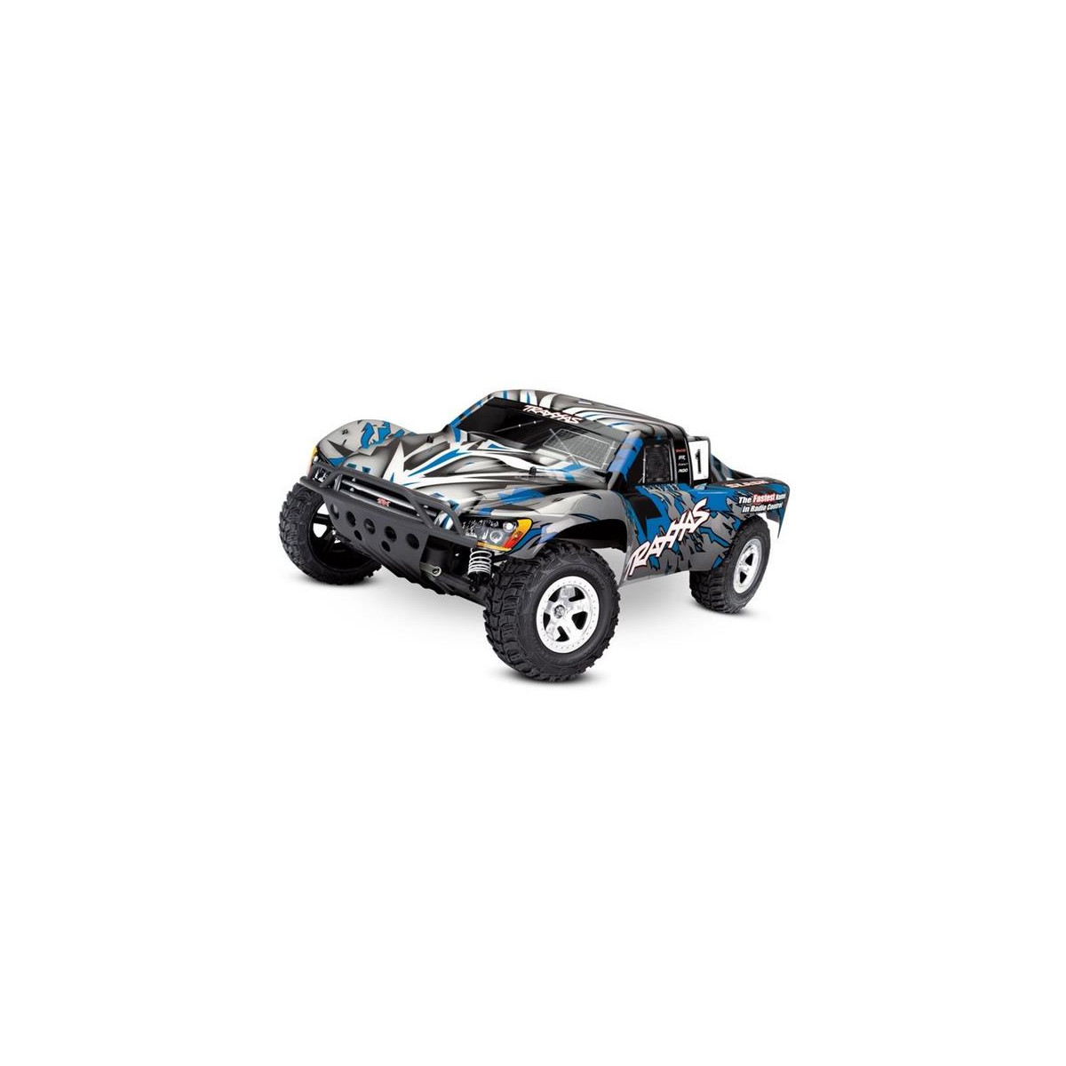 Traxxas Slash blau-X RTR ohne Akku/Lader 58024