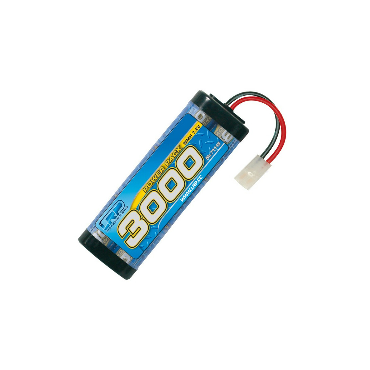 LRP 71115 Power Pack 3000 - 7.2V - 6-Zellen - Tamiya/JST...