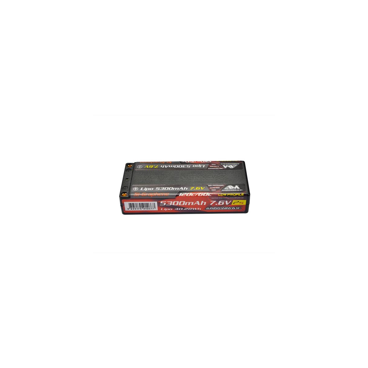 Arrowmax AM LiPo 5300mAh Low Profile Petite - 7.6V...