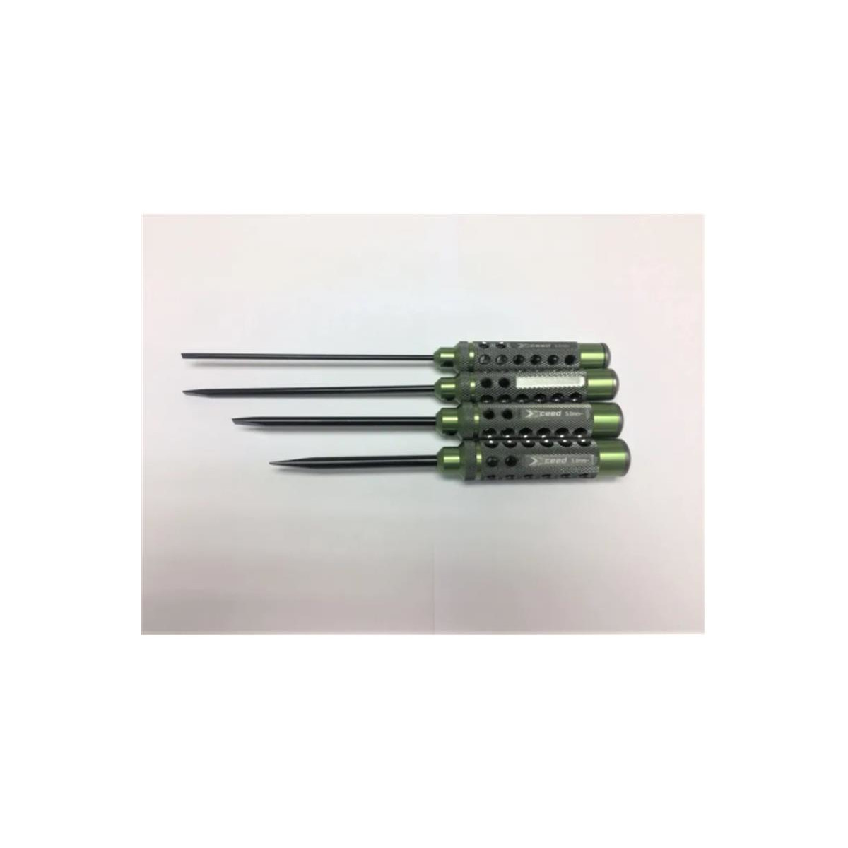 Xceed 106718 Flat head screwdriver set 3.0 4.0 5.0 &...