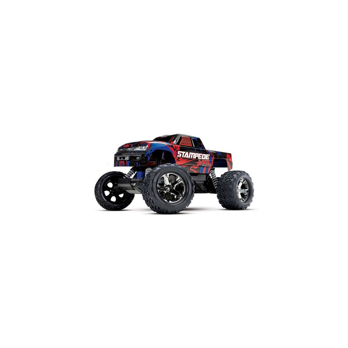 Traxxas Stampede VXL BL 2.4GHz Red 36076