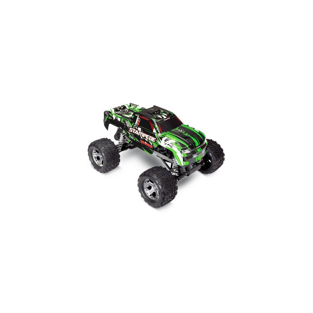 Traxxas Stampede grün RTR +12V-Lader+Akku 36054