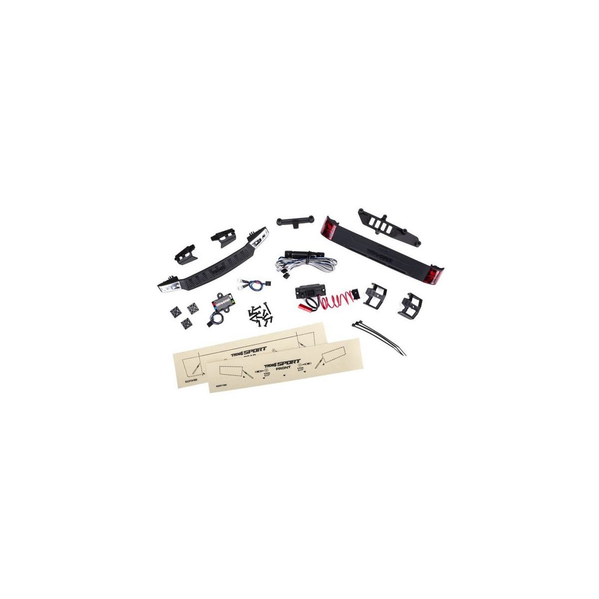 Traxxas 8085 LED Licht-Kit kpl. mit Powersupply...