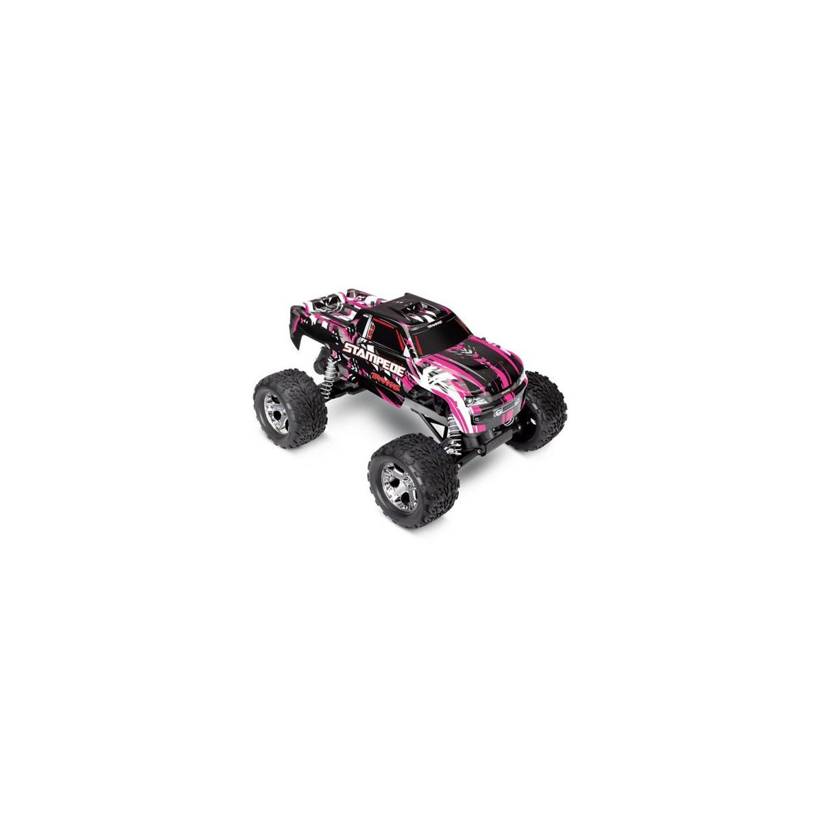 Traxxas Stampede pink RTR +12V-Lader+Akku 36054