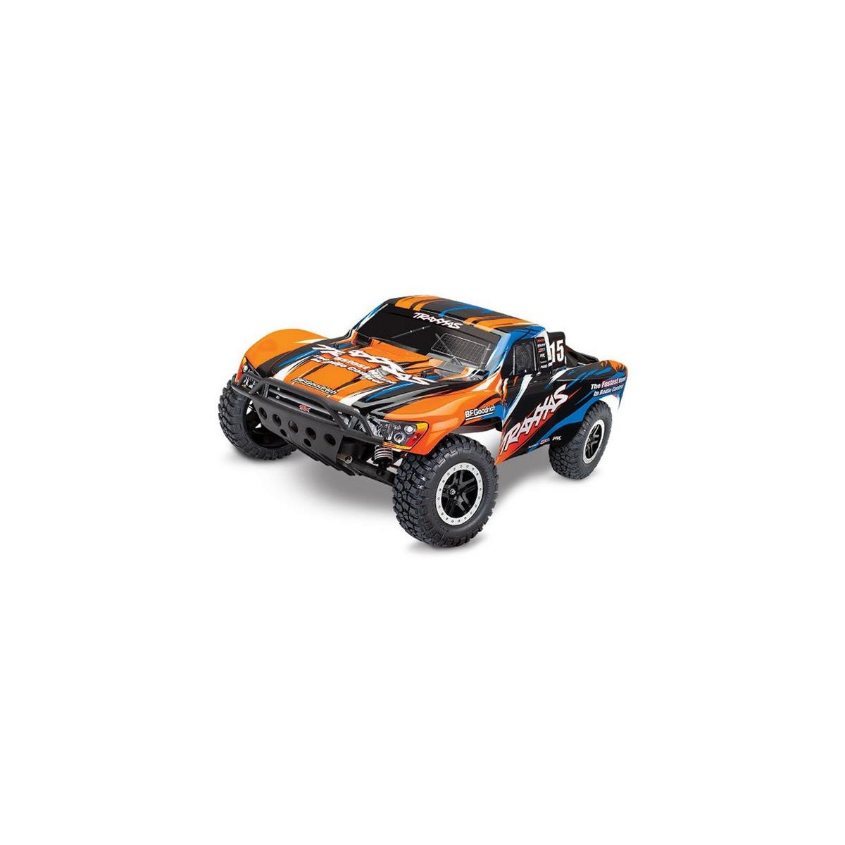 Traxxas 58034-1ORNGX Slash orangeX RTR +12V-Lader+Akku