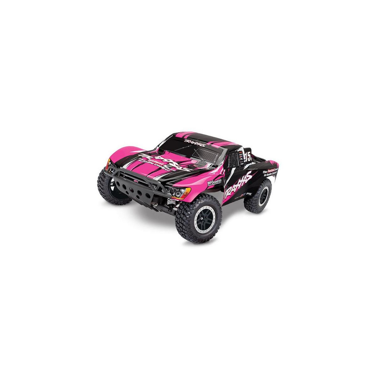 Traxxas Slash pinkX RTR +12V-Lader+Akku 58034