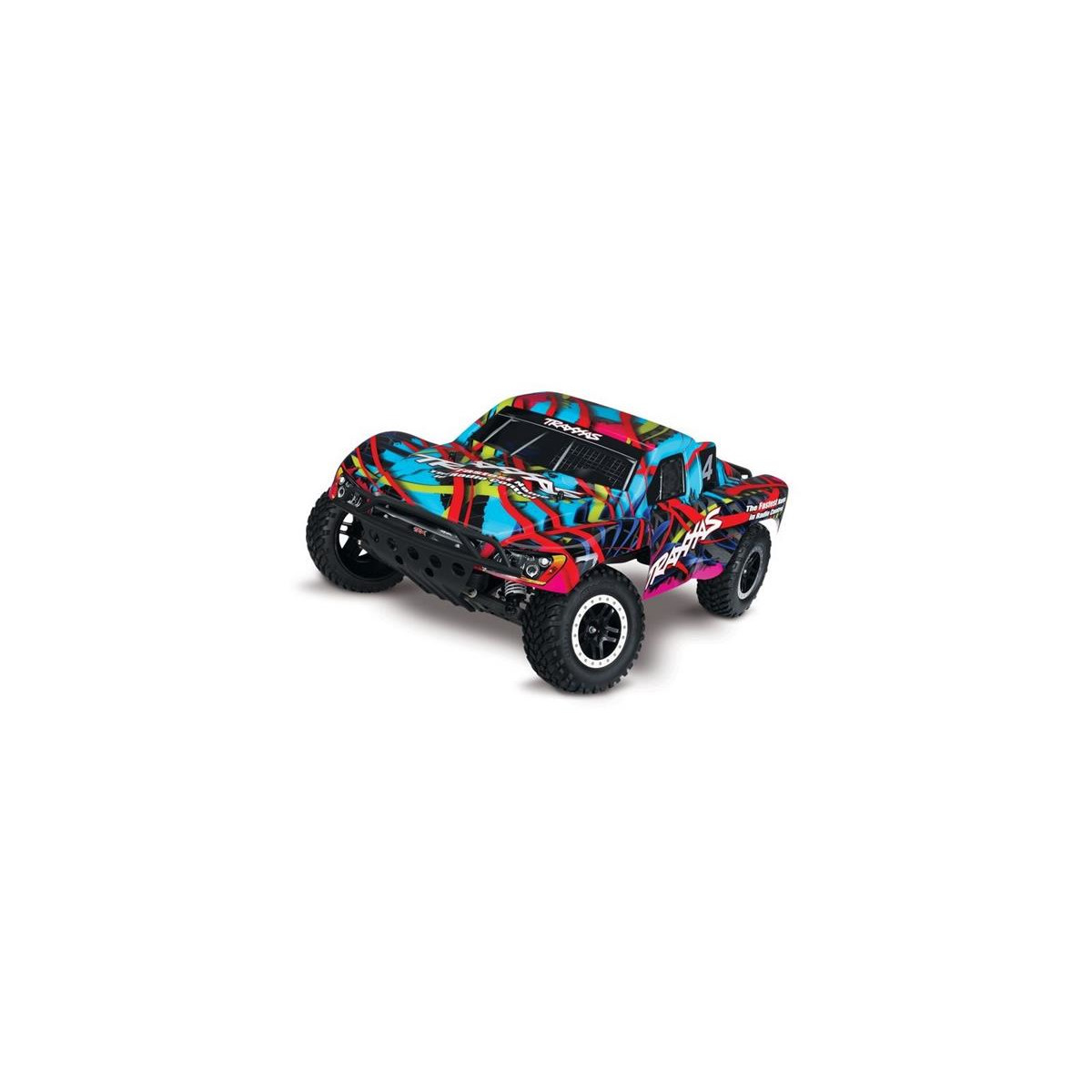 Traxxas 58076-4HWN Slash VXL Hawaiian RTR ohne Akku/Lader