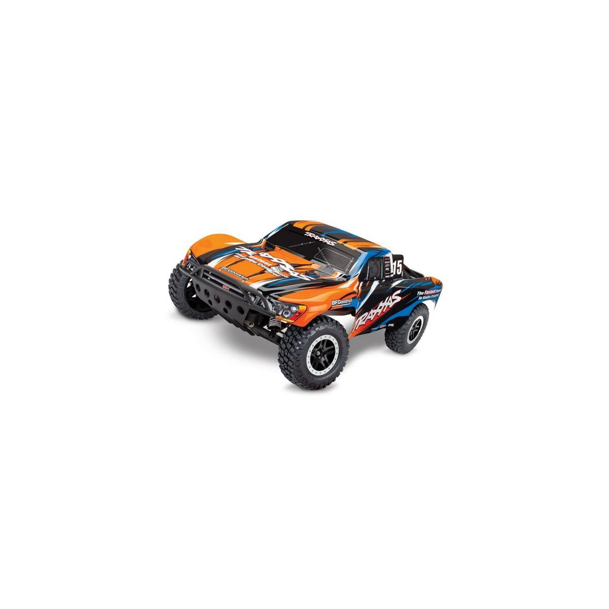 Traxxas 58076-4ORNGX Slash VXL orangeX RTR ohne Akku/Lader