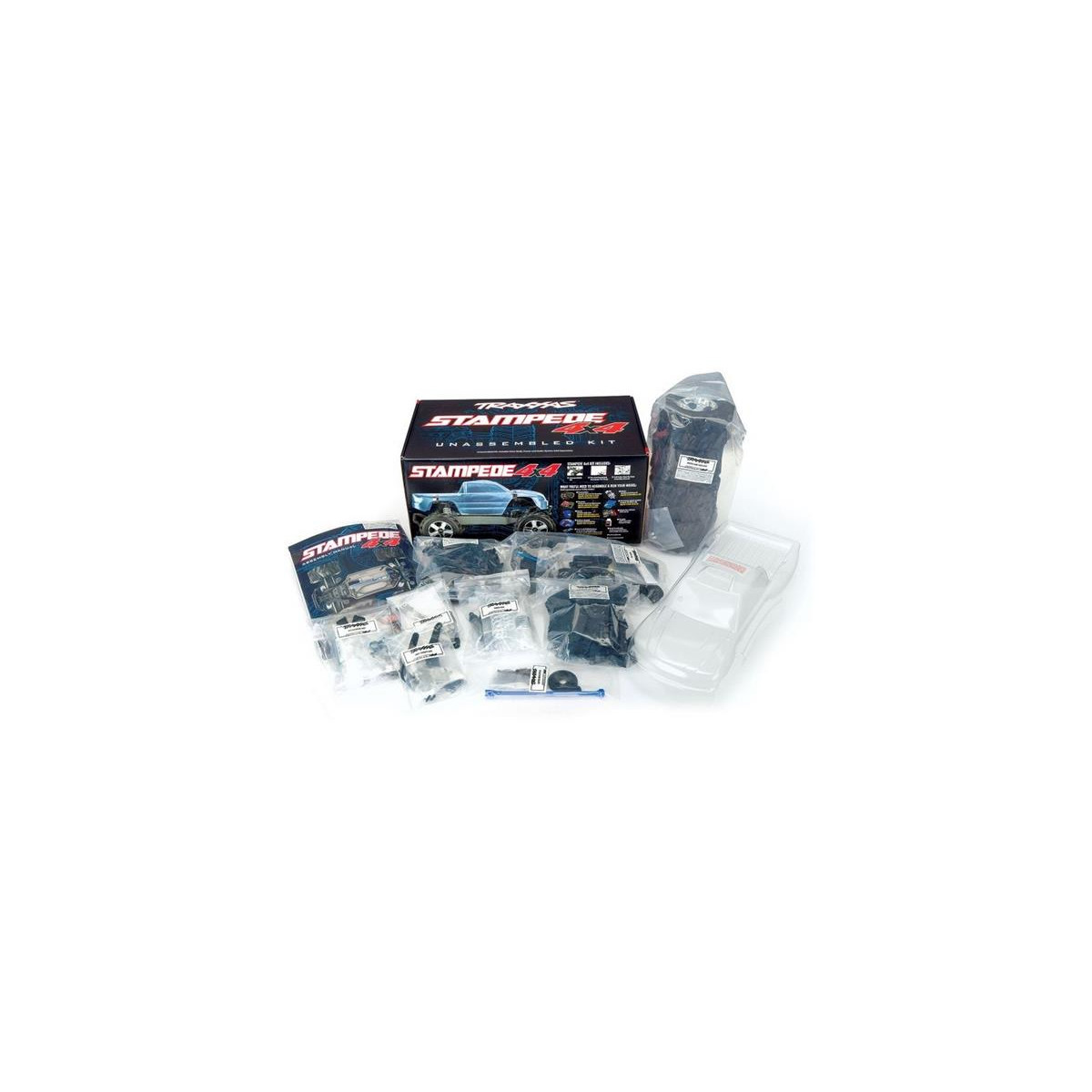 Traxxas Stampede 4x4 Kit inkl. Fernsteuerung &...