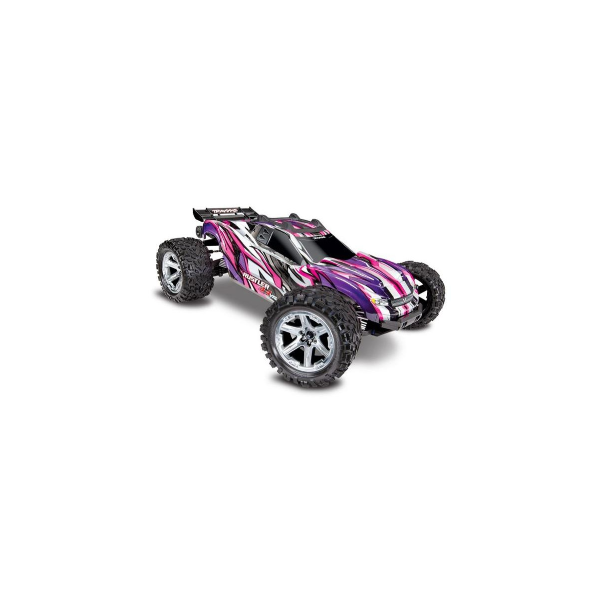 Traxxas Rustler 4x4 VXL pink RTR ohne Akku/Lader 67076