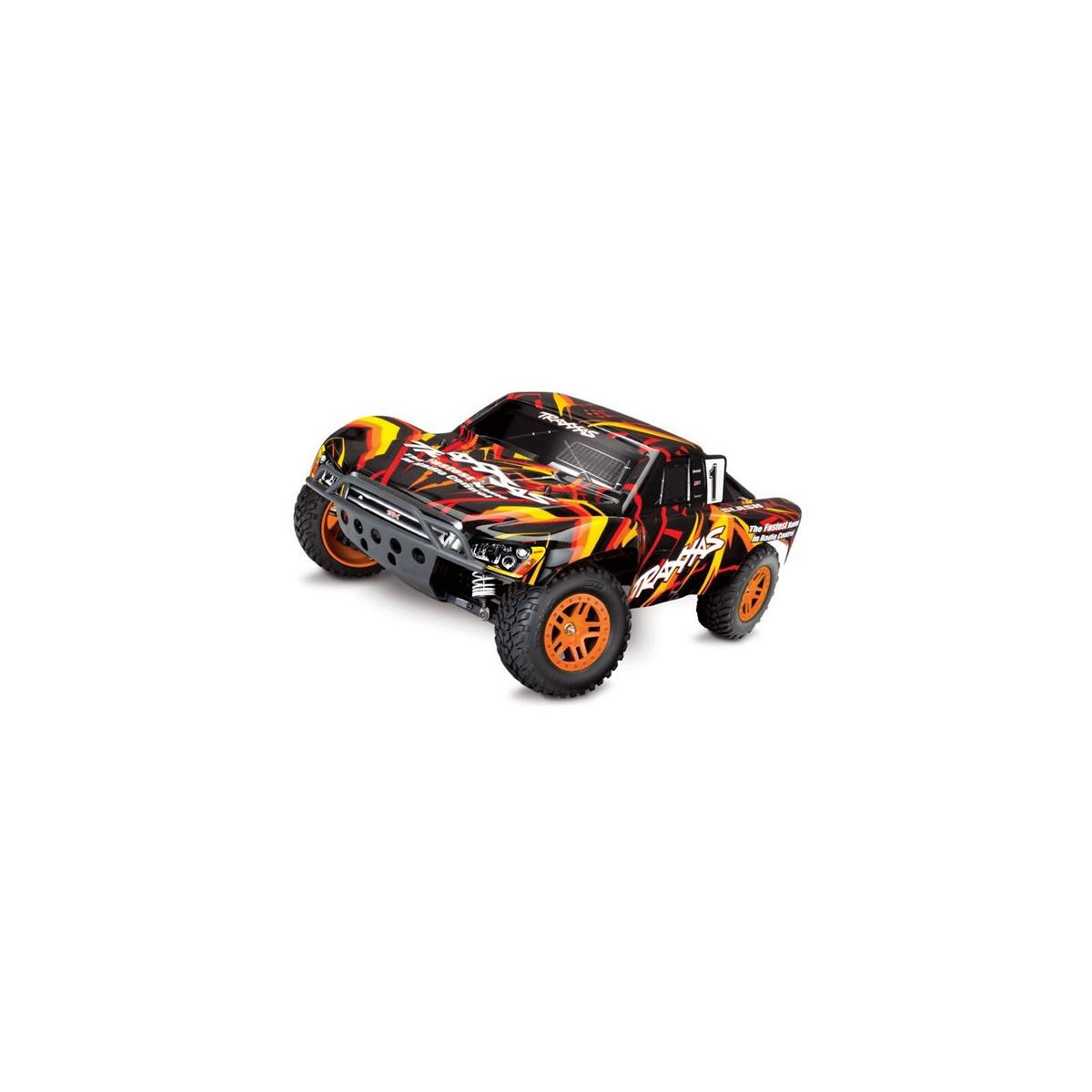 Traxxas Slash 4x4 orange/rot RTR +12V-Lader+Akku 68054