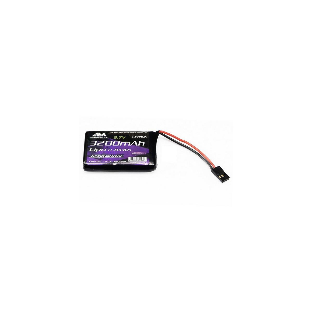 Arrowmax on the Lipo 3200mAH 3.7V for Sanwa MT-44/MT-5...