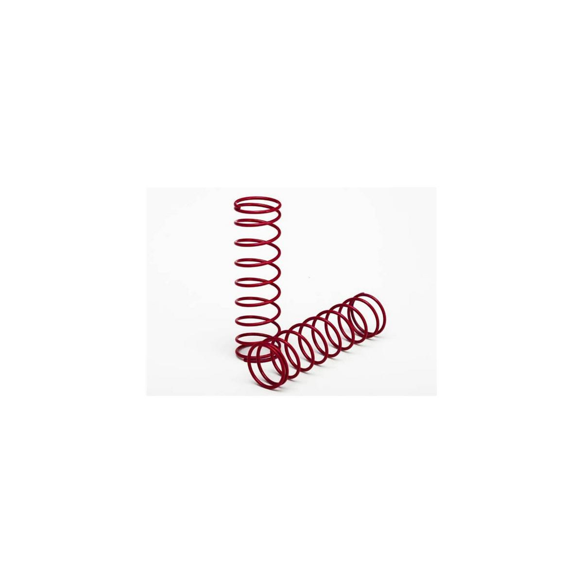 Traxxas 3758R Springs front (red) (2)