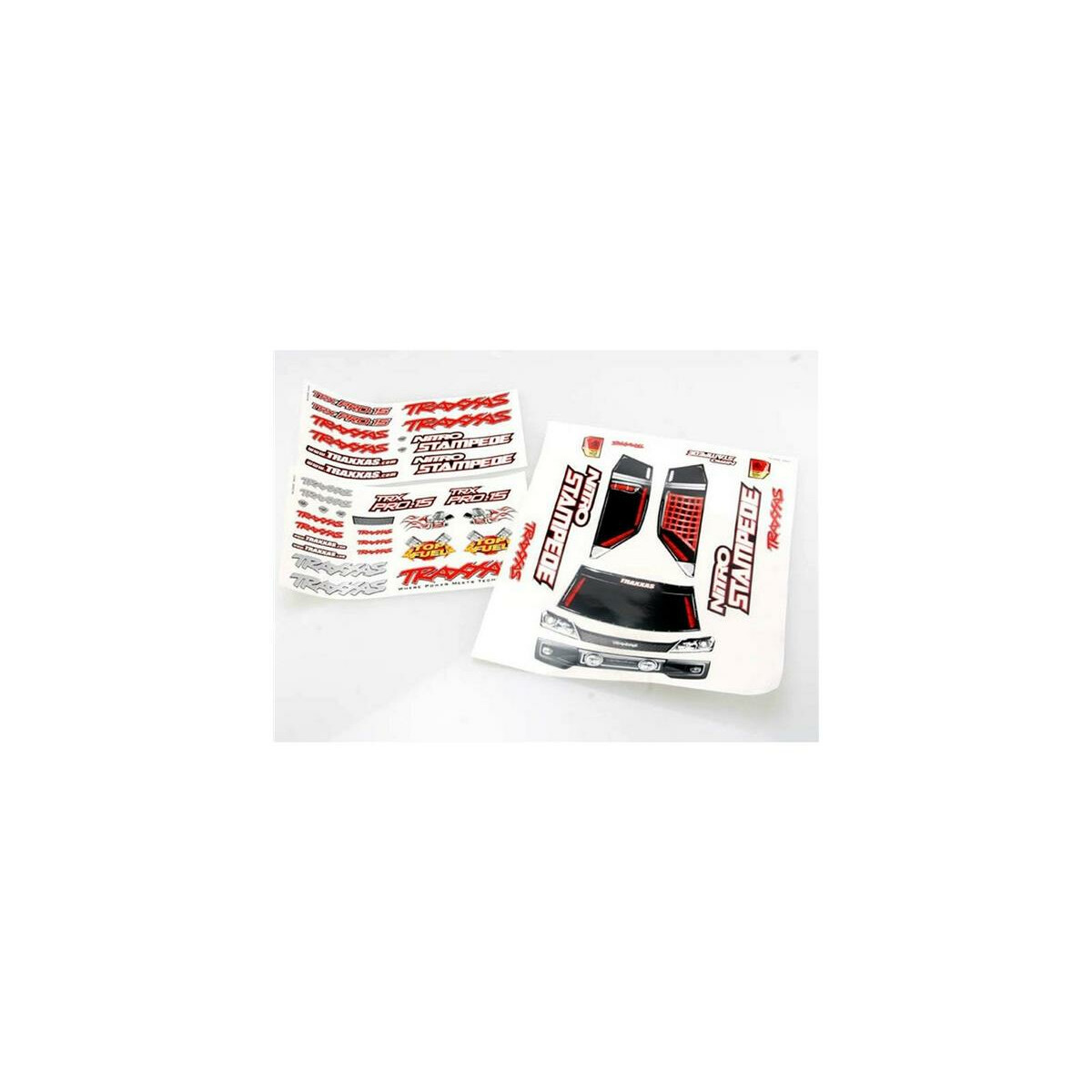 Traxxas 4113X DECAL SHEETS, NITRO STAMPEDE