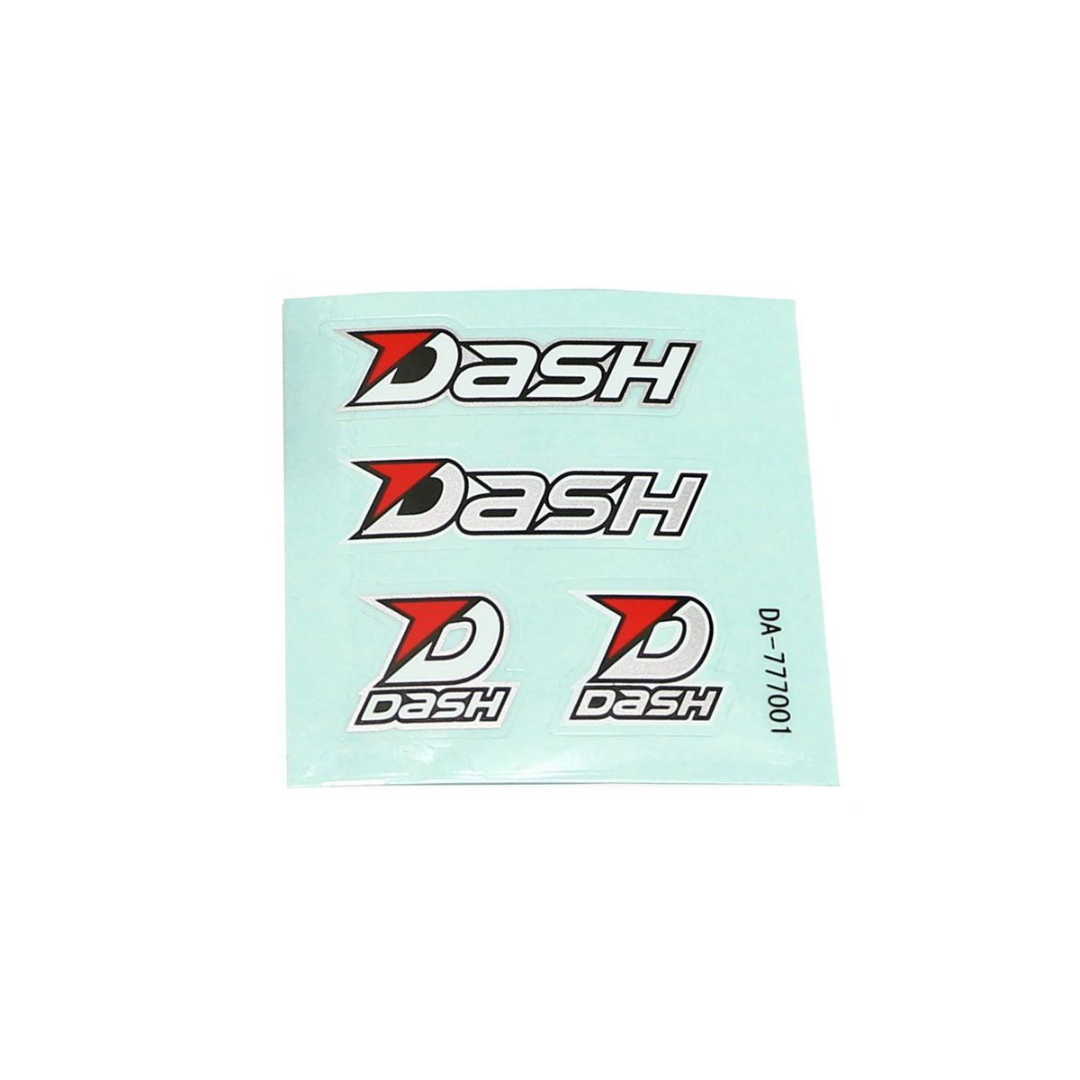 Dash Dash Decal ( 70 X 70 mm) Black / White / Silver...