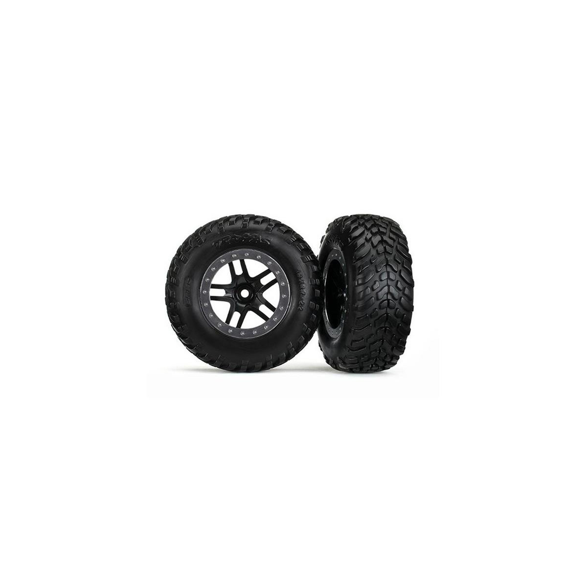 Traxxas 5889 Reifen+Felge montiert 2.2/3.0 SCT Split-Spoke