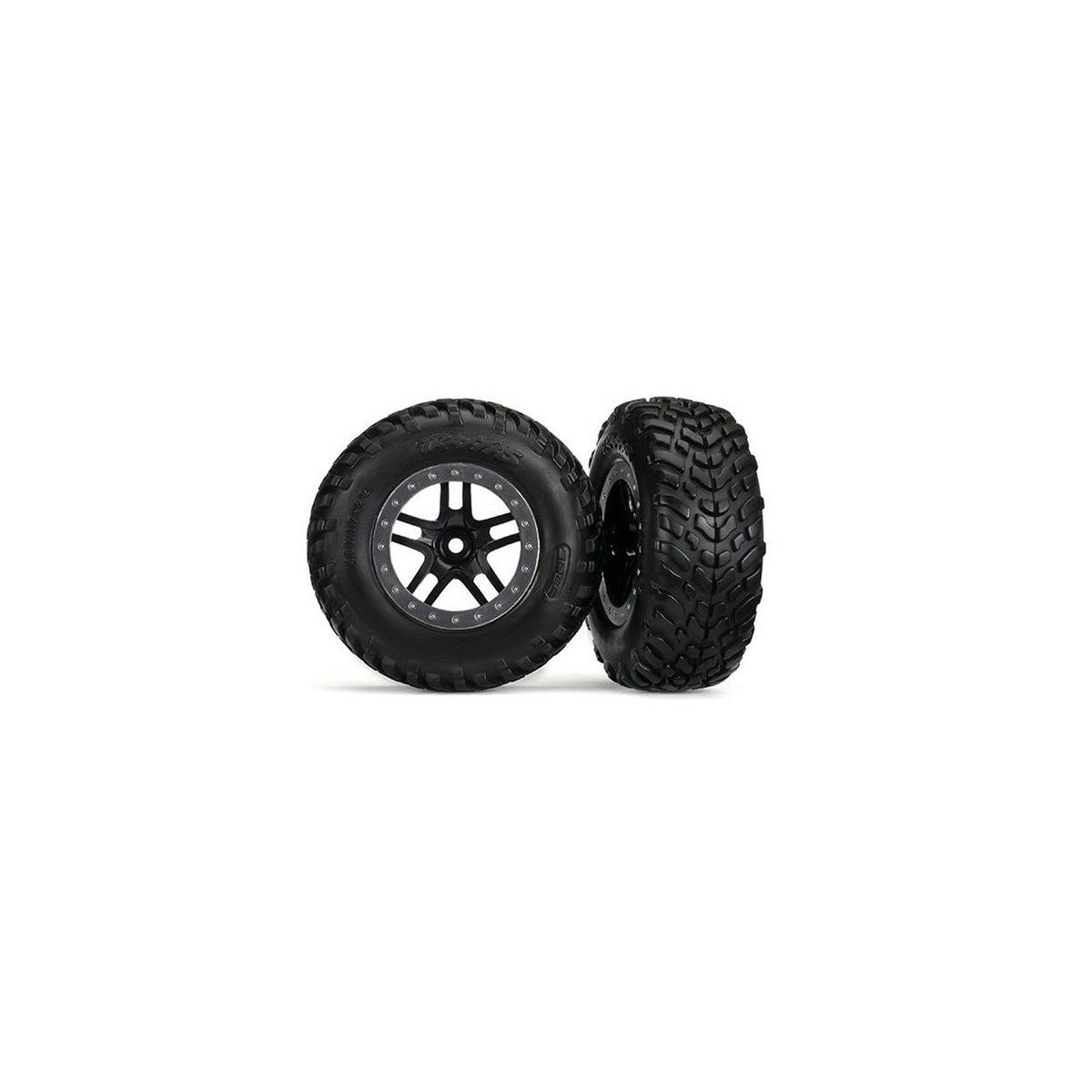 Traxxas 5890 Reifen+Felge montiert 2.2/3.0 SCT Split-Spoke