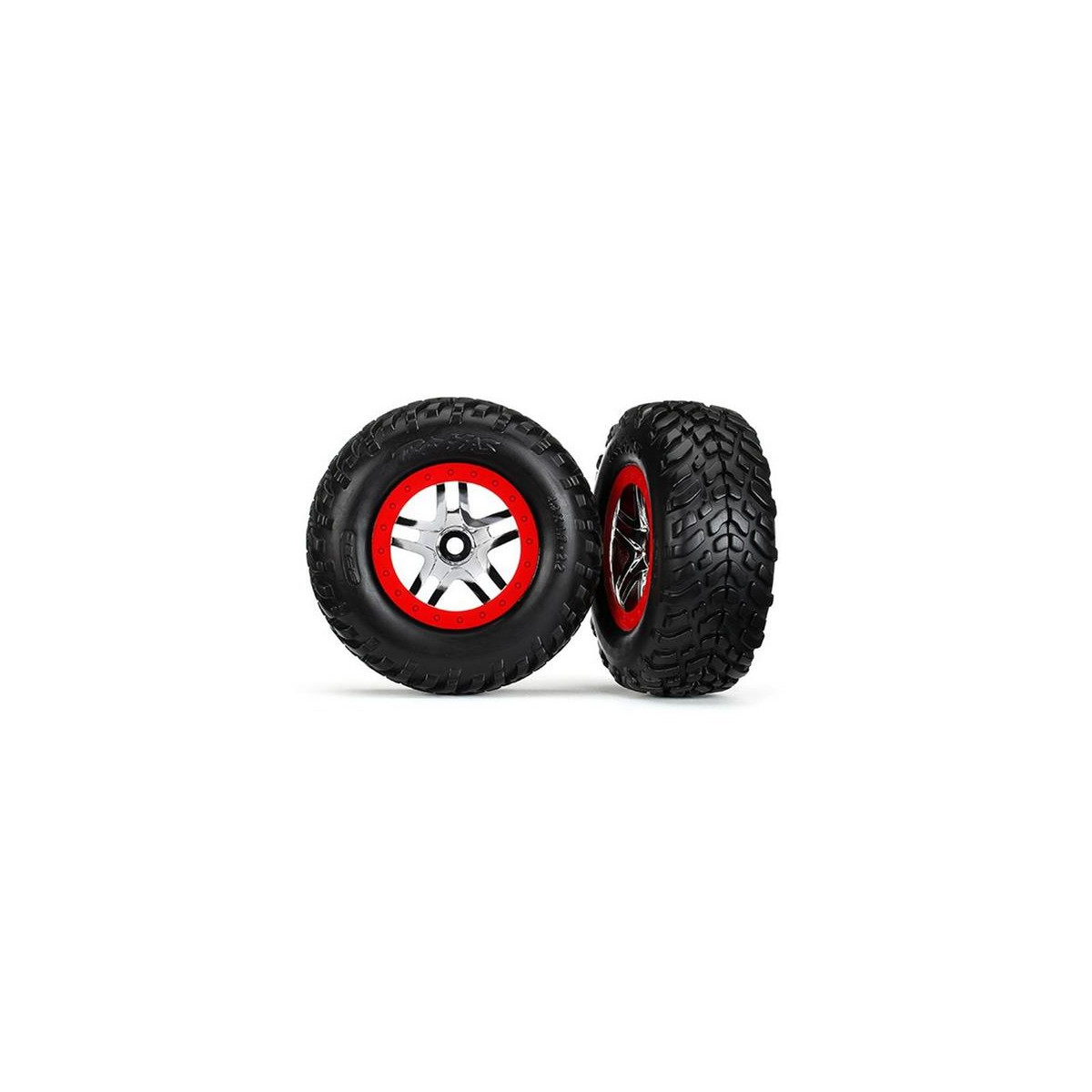 Traxxas 5977 Reifen+Felge montiert 2.2/3.0 SCT Split-Spoke