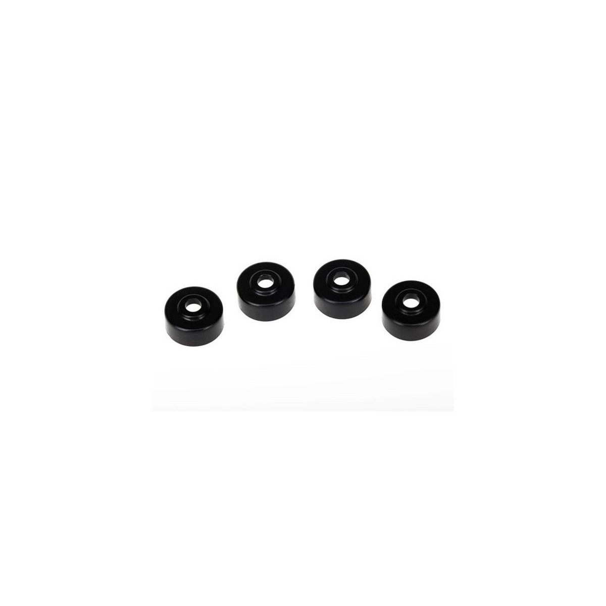 Traxxas 6234 MOTOR CAPS, BLACK (4)