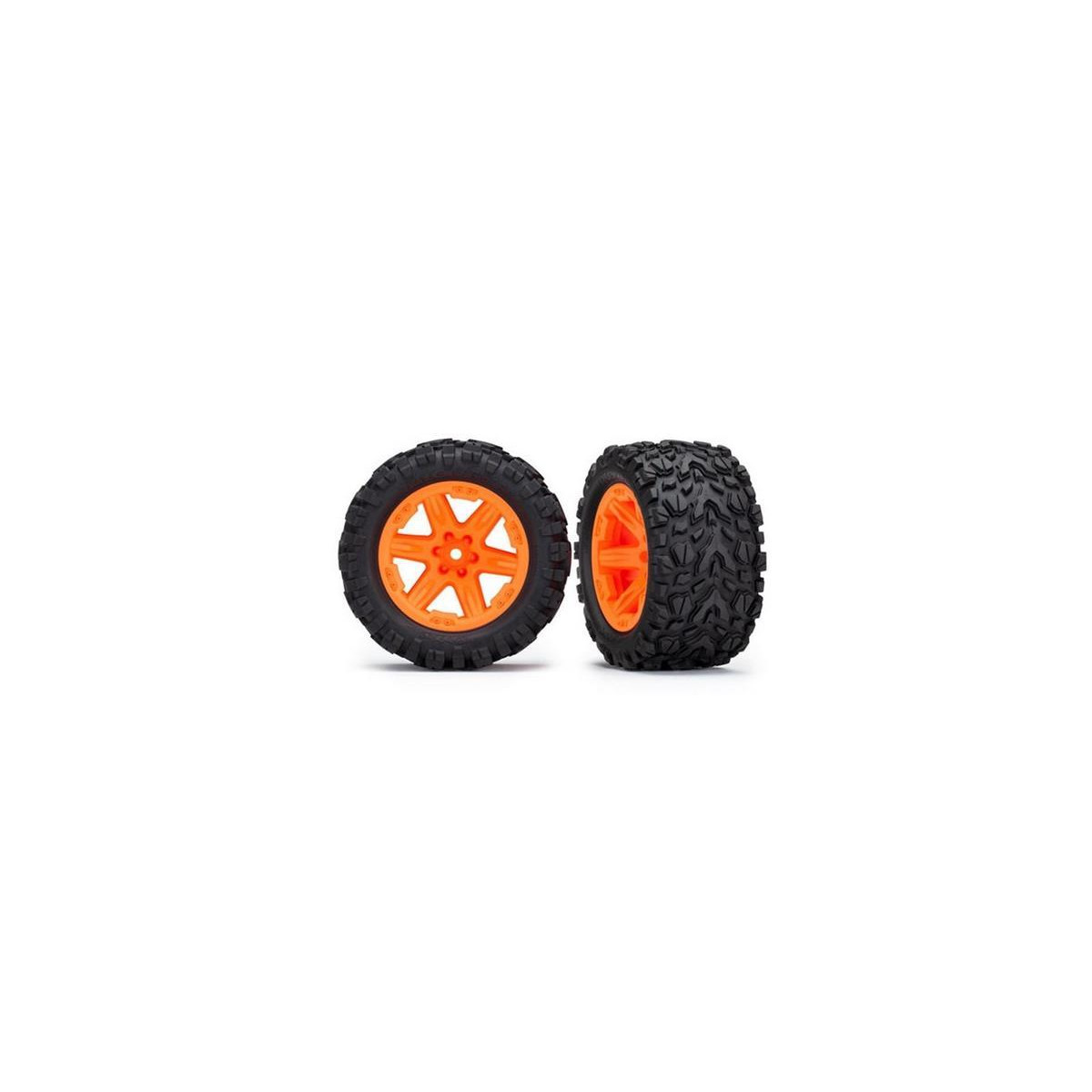 Traxxas 6774A Reifen auf Felge 2.8 RXT orange / Talon...