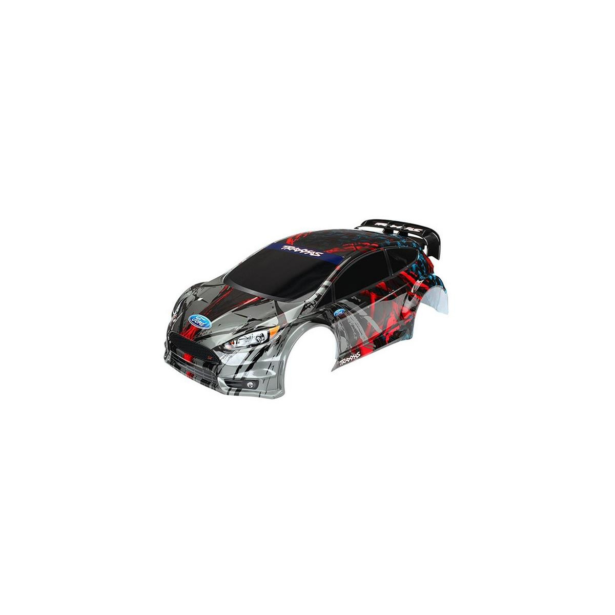 Traxxas 7416 Karosserie Ford Fiesta ST Rally, lackiert +...