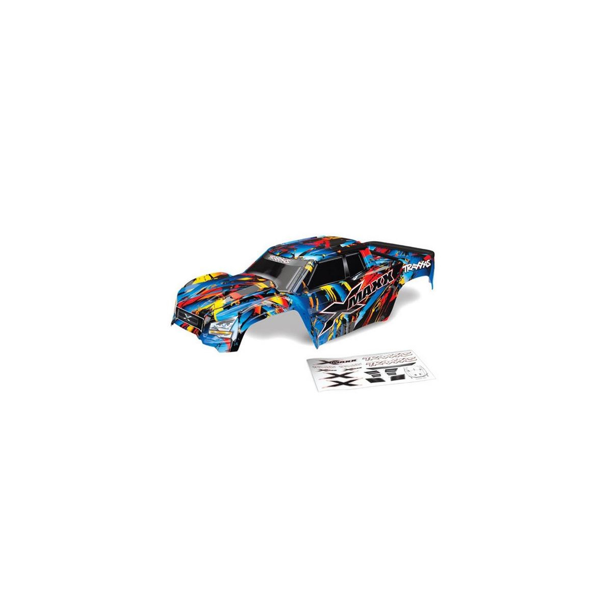 Traxxas 7711T Karo X-Maxx Rock n Roll (lackiert +...