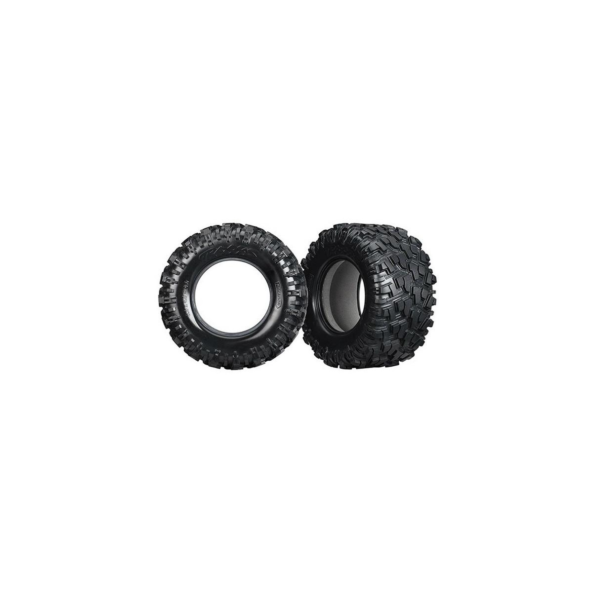 Traxxas 7770X Tires, Maxx AT (left & right) (2)/ foam...