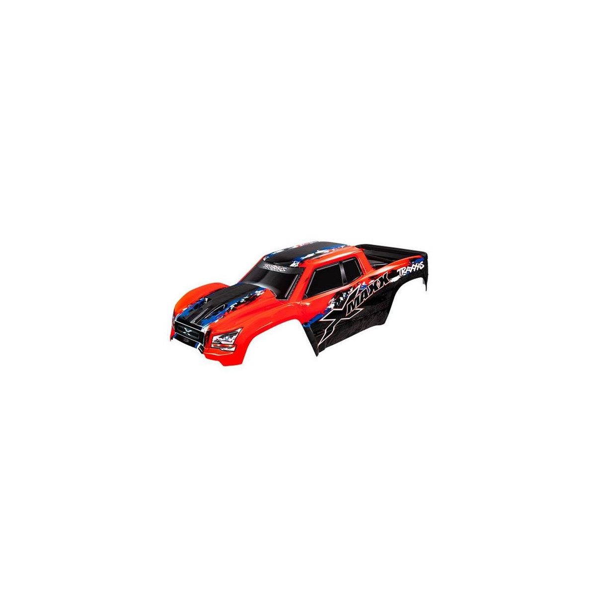 Traxxas 7811R Karo XMAXX rot mit Aufkleber