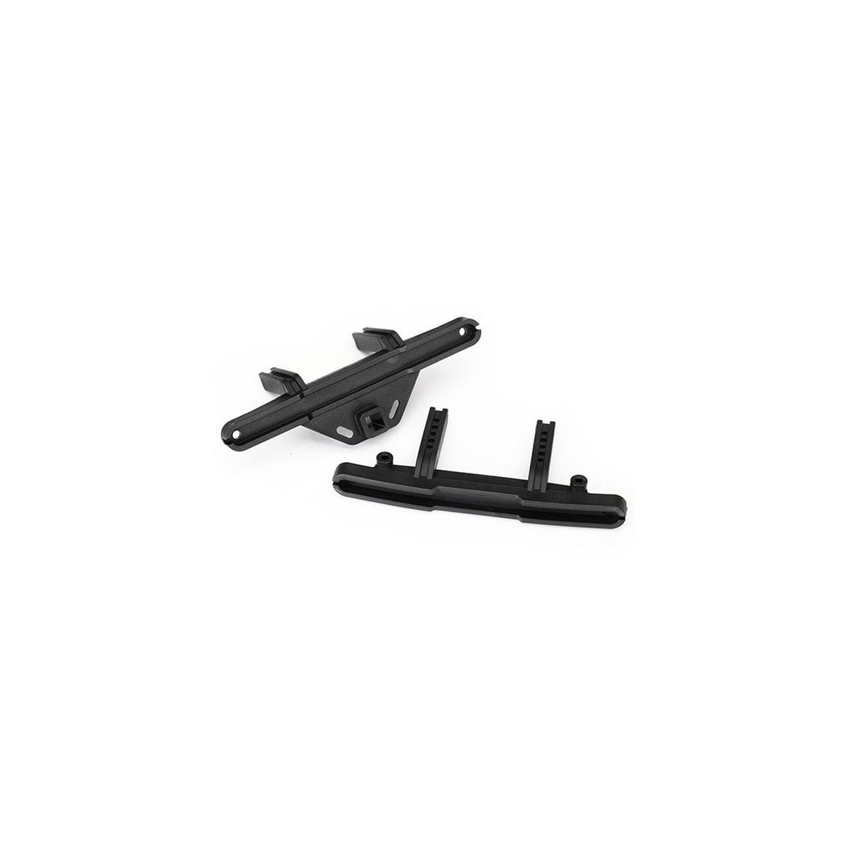 Traxxas 8067 Bumper-Mounts vo/hi