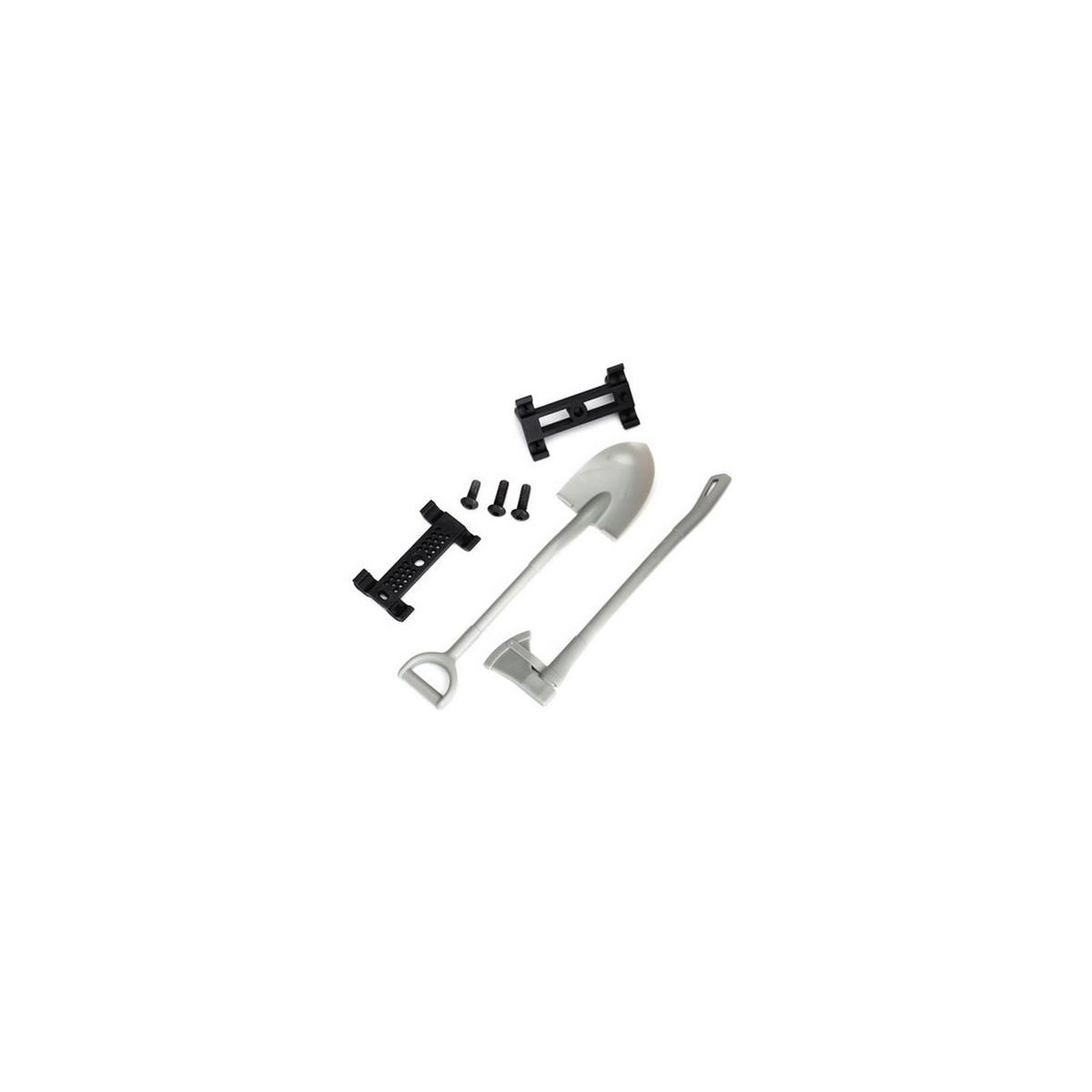 Traxxas 8122 Schaufel, Axt, Accessory-Halzer +...