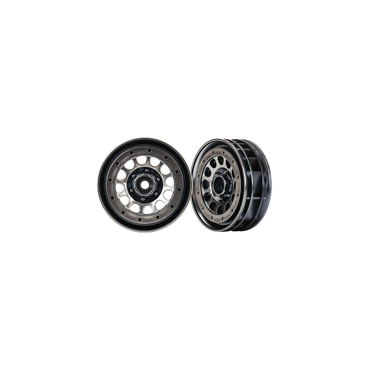 Traxxas 8173 Felgen Method 105 1.9 (black chrome,...