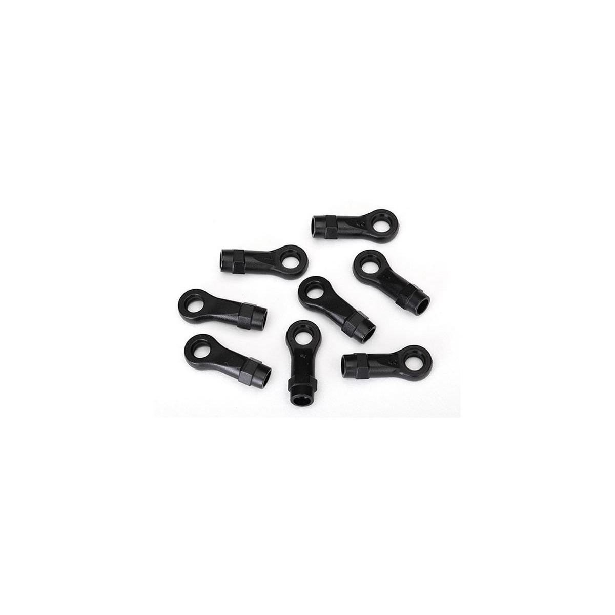 Traxxas 8277 Rod ends, Angled 10-degrees (8)