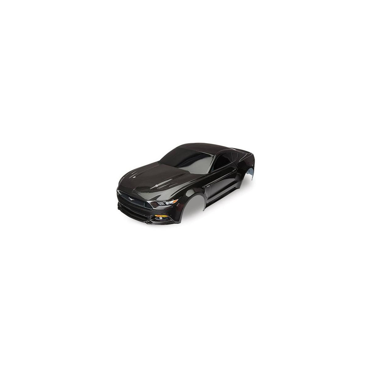 Traxxas 8312X Karosserie Ford Mustang, schwarz (lackiert...