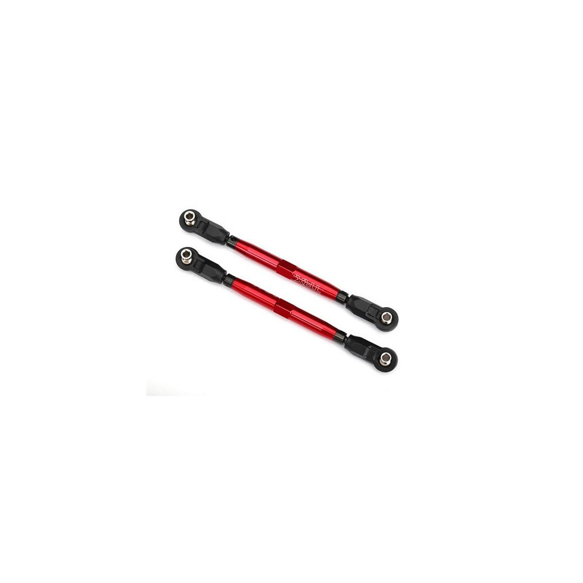 Traxxas 8547R Vorspur-Links vorn rot Alu (2)