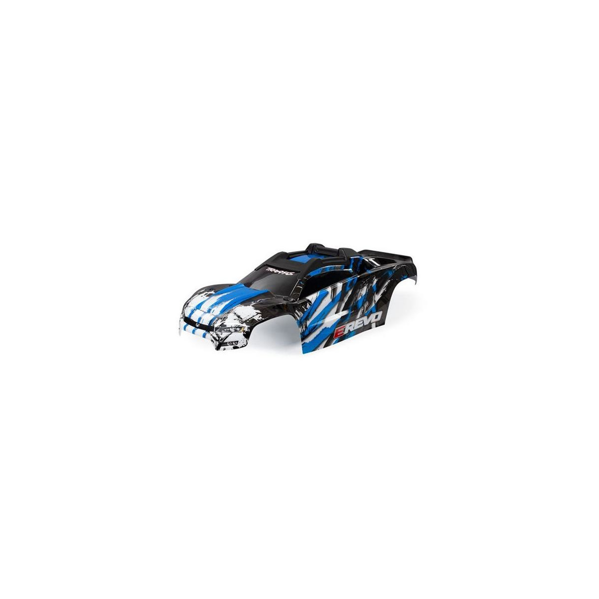 Traxxas 8611X Karo E-Revo blau mit Aufkleber