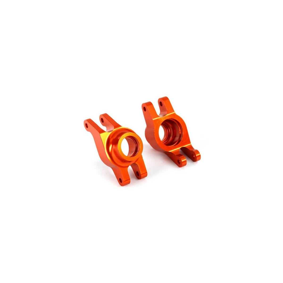 Traxxas 8952A Rädträger hinten l/r Alu orange