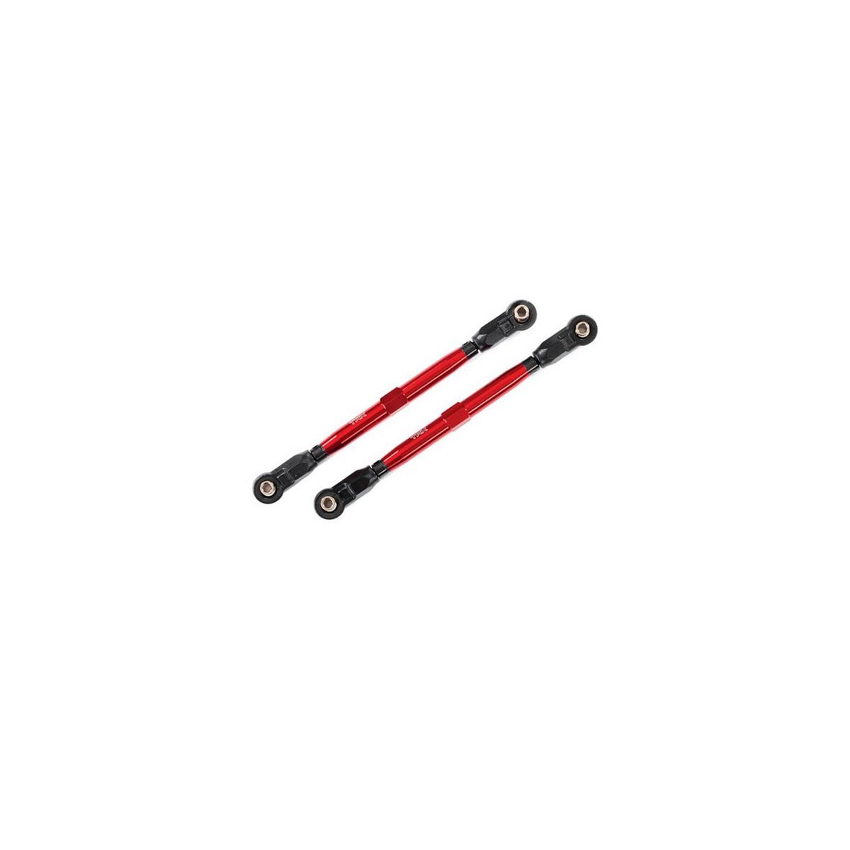 Traxxas 8997R Vorspur-Links Wide Maxx Rohr Alu rot