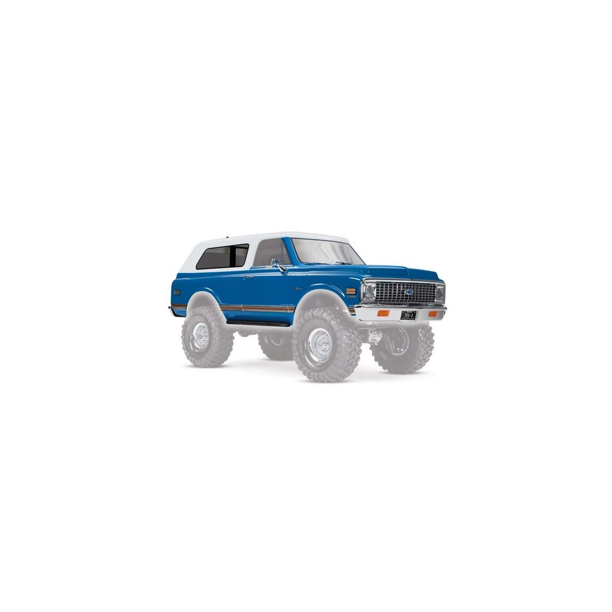 Traxxas 9111X Karo Chevrolet Blazer 1972 blau (komplett...