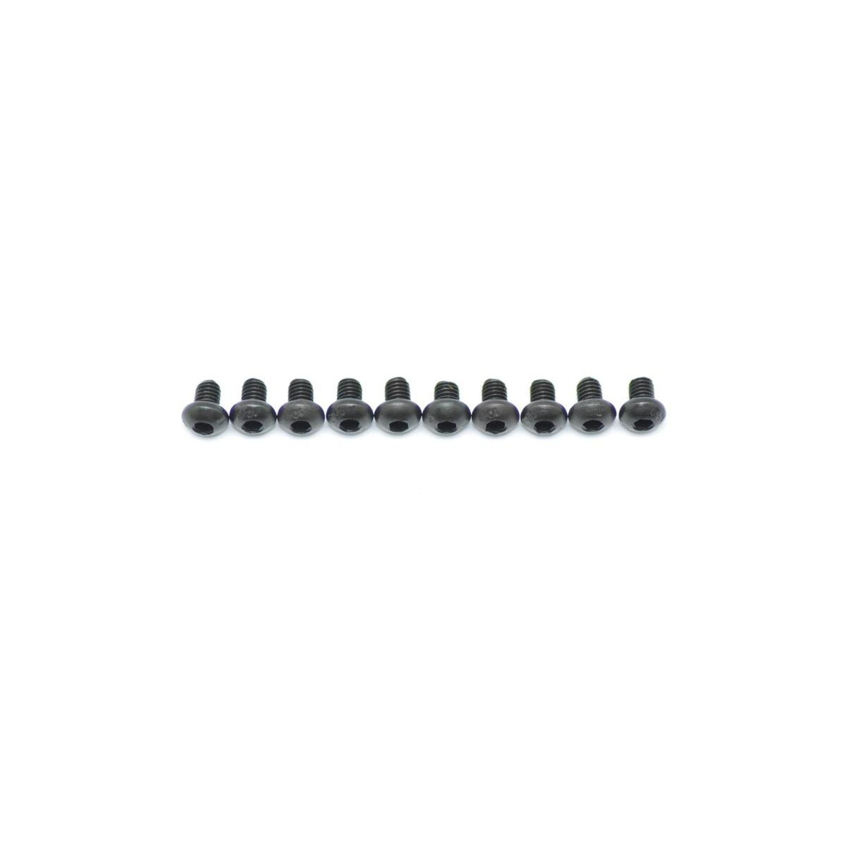 Screw allen roundhead M3x4 (10)