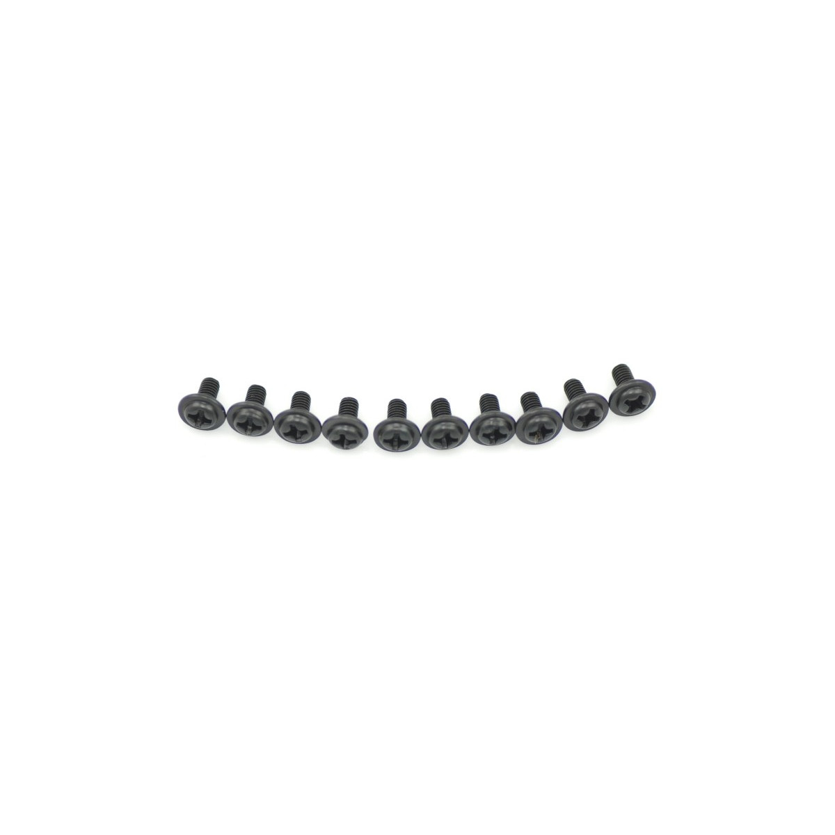 Screw allen rh flanged M3X6 (10)