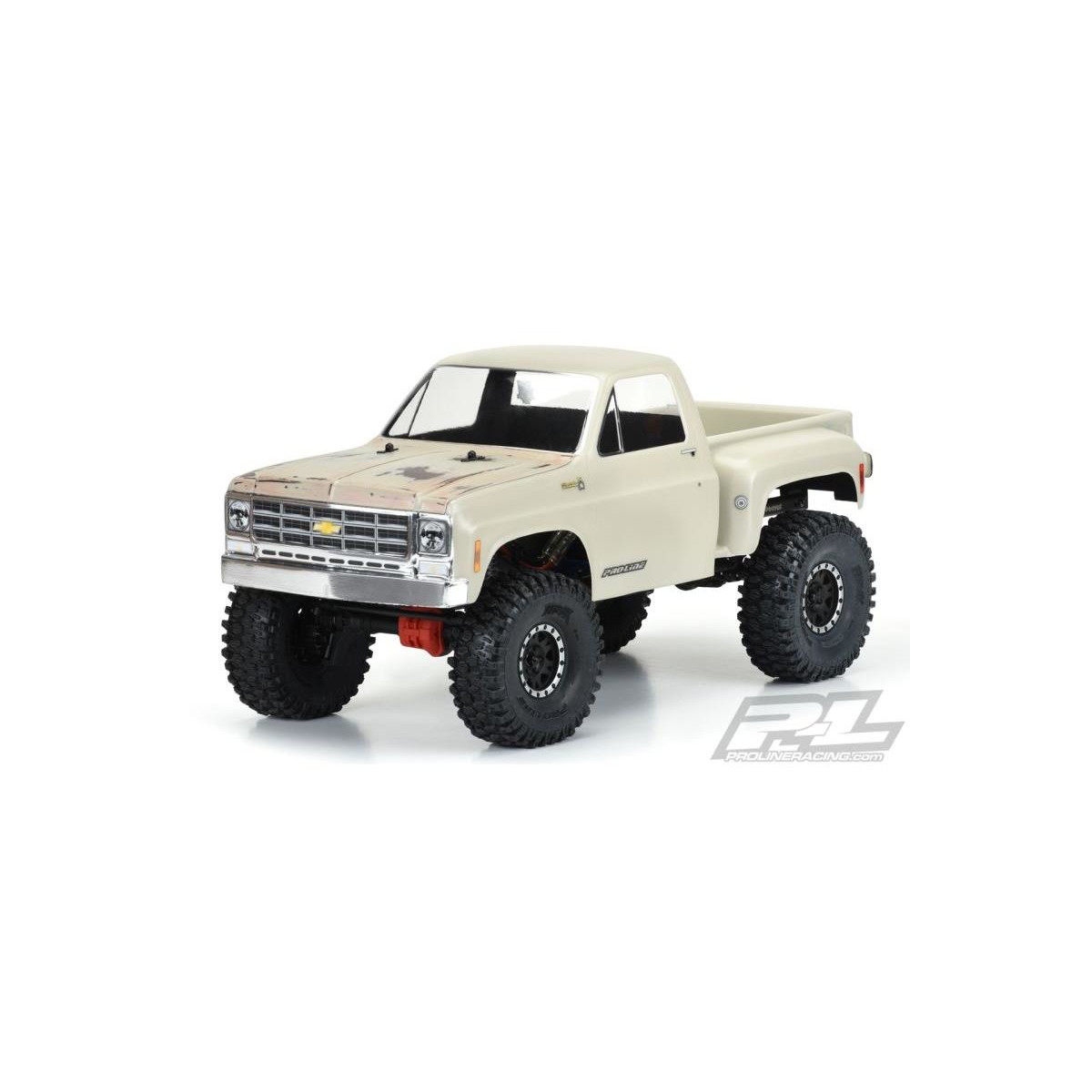 Pro-Line 1978 Chevy K-10 Karo klar (Cab & Bed)