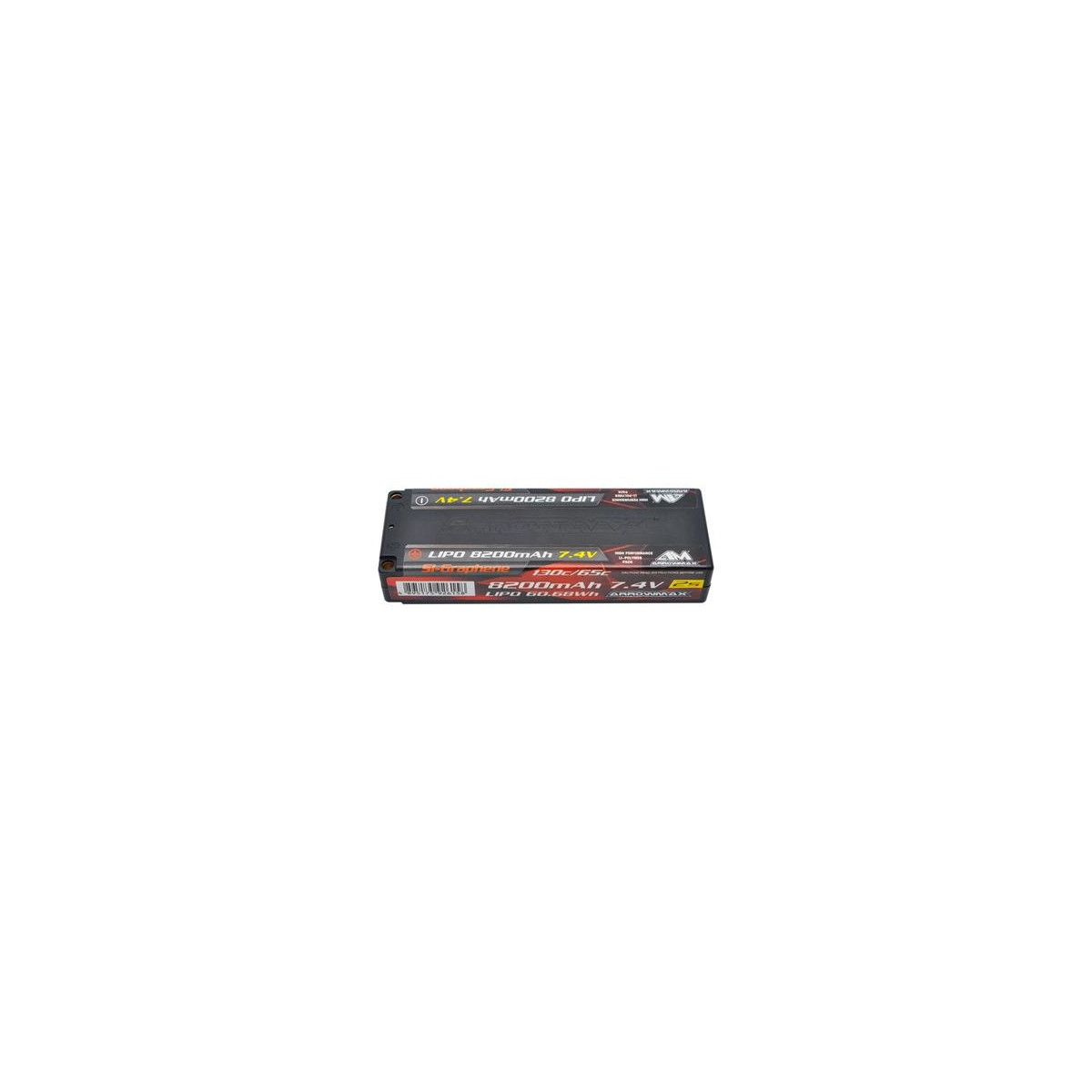 Arrowmax AM Lipo 8200mAh 2S TC - 7.4V 65C Continuous 130C...