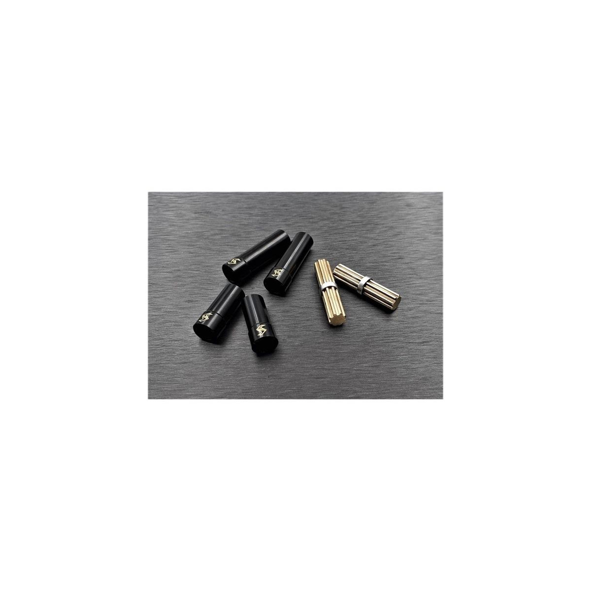 SAMIX TRX-4 brass inner & outer drivershaft combo set...