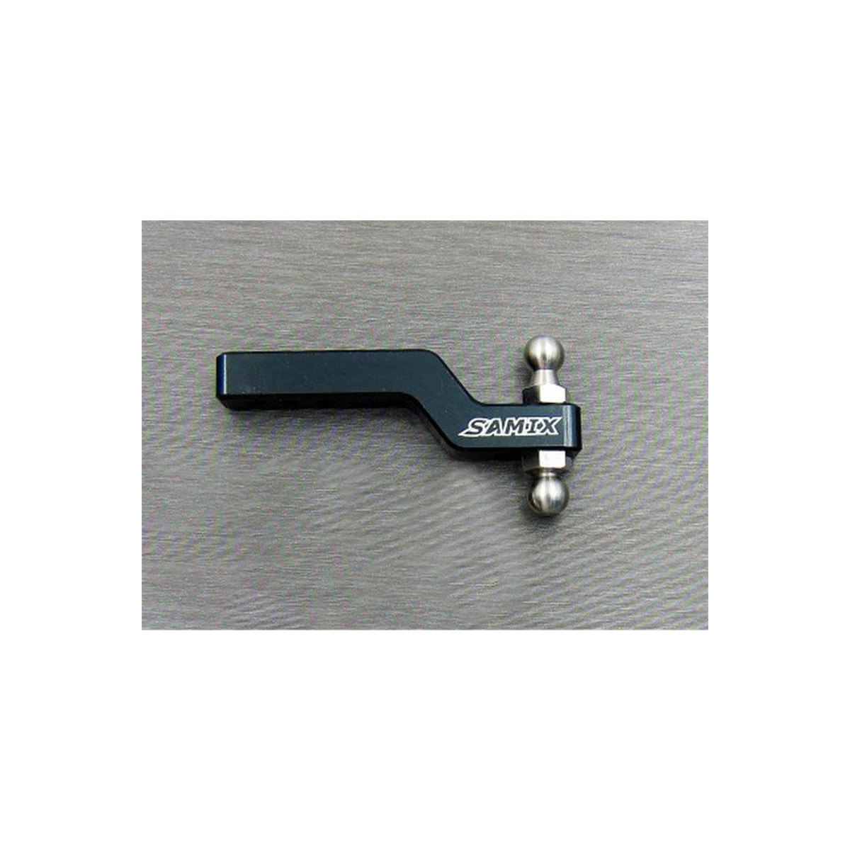 SAMIX TRX-4 Alum. black & Stainless steel drop hitch...