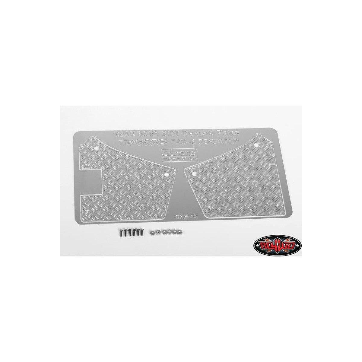 RC4WD RC4VVVC0441 Diamond Plate Rear Fender Quarters for...