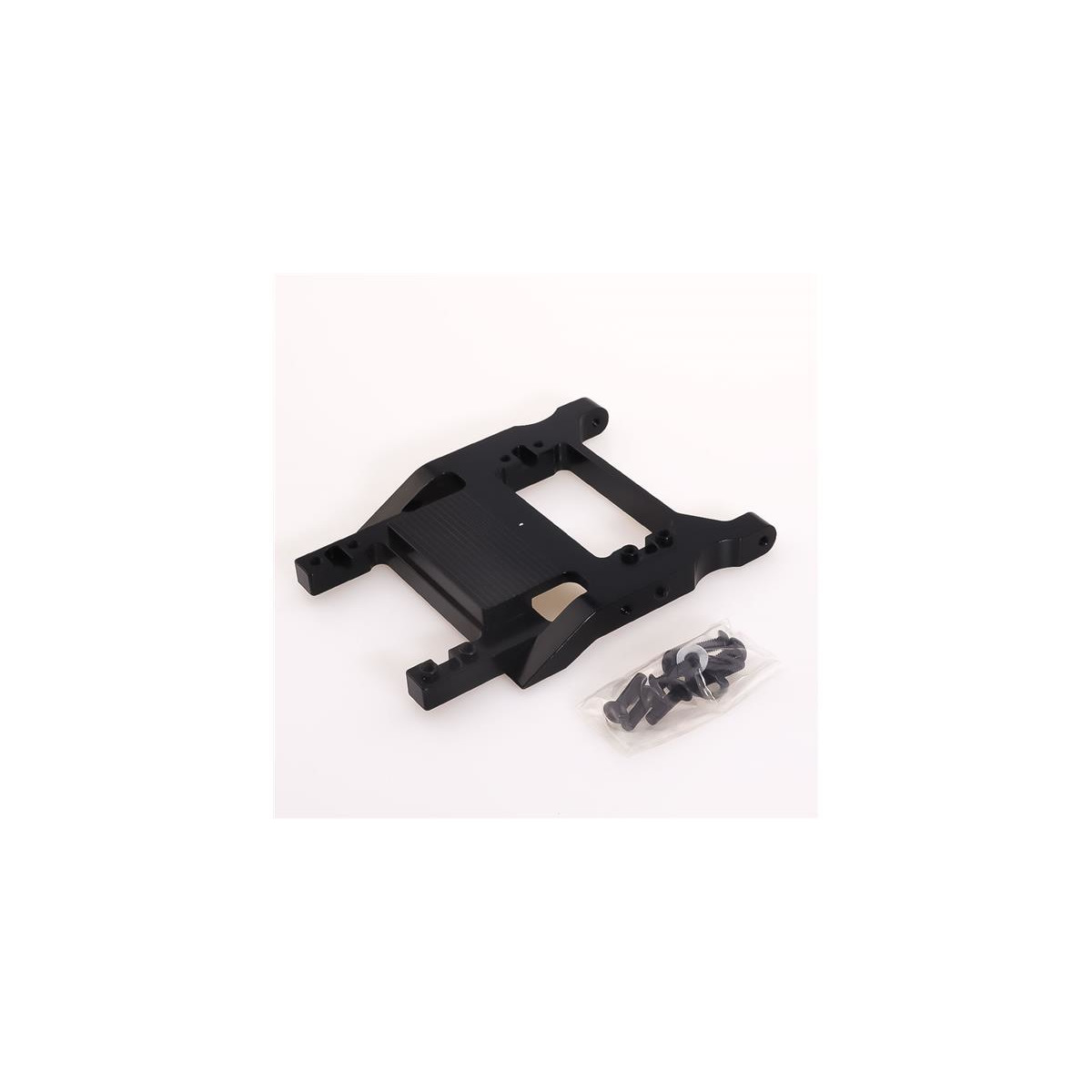 Aluminum Servo Mount Set black for TRX-4