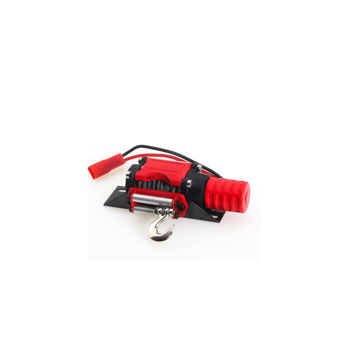 Aluminum RC Crawler Mini Electric 1/10 Winch - red