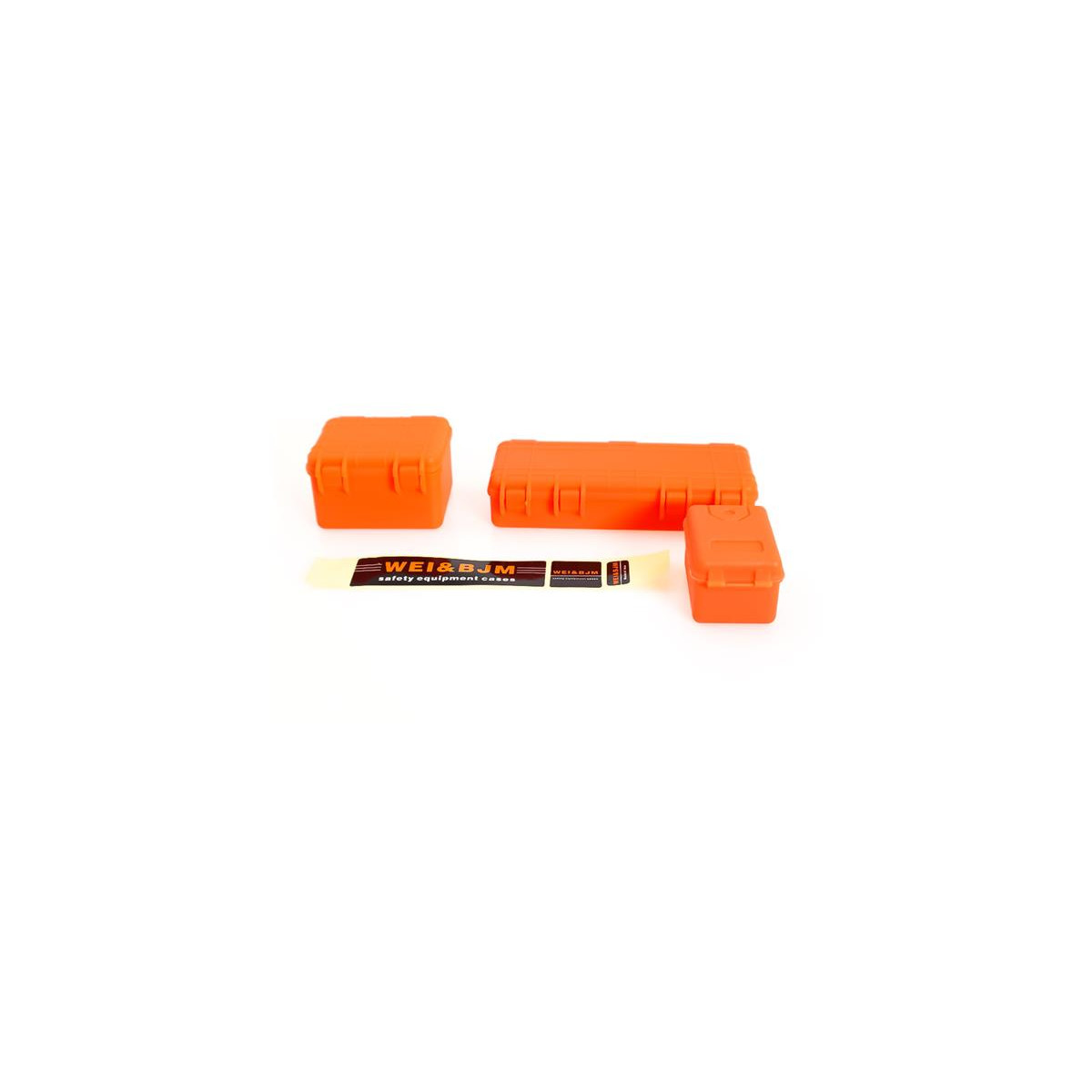 1/10 Tool Case of Scale Accessories for RC Crawler - orange